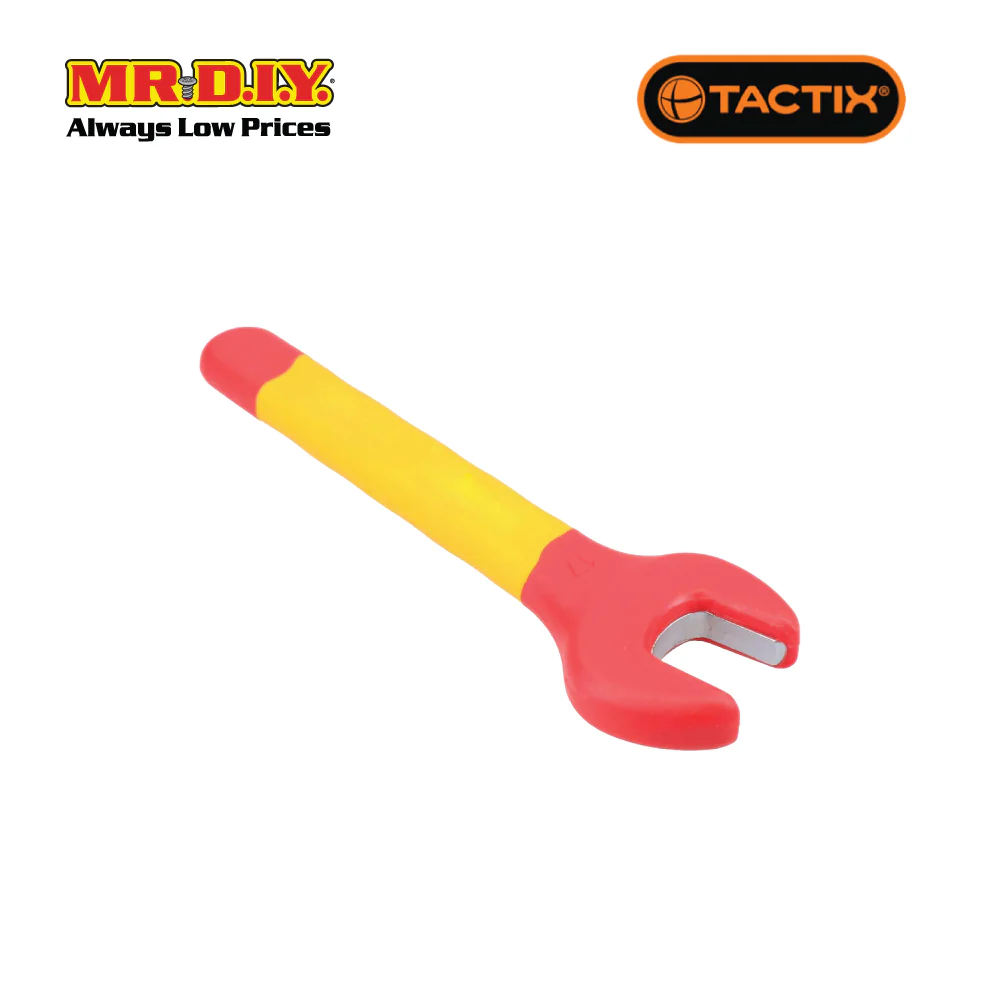 TACTIX Insulated VDE Open End Wrench (80mm) - Image 2