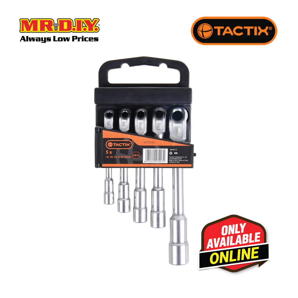 TACTIX L Type Socket Wrench Set (5 pieces)