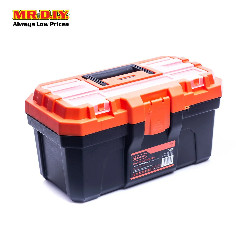 Tactix Plastic Tool Box (41cm/16")