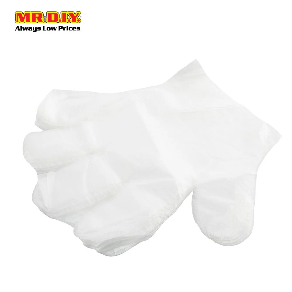 TDK Disposable Plastic Gloves (100pc) - Image 8