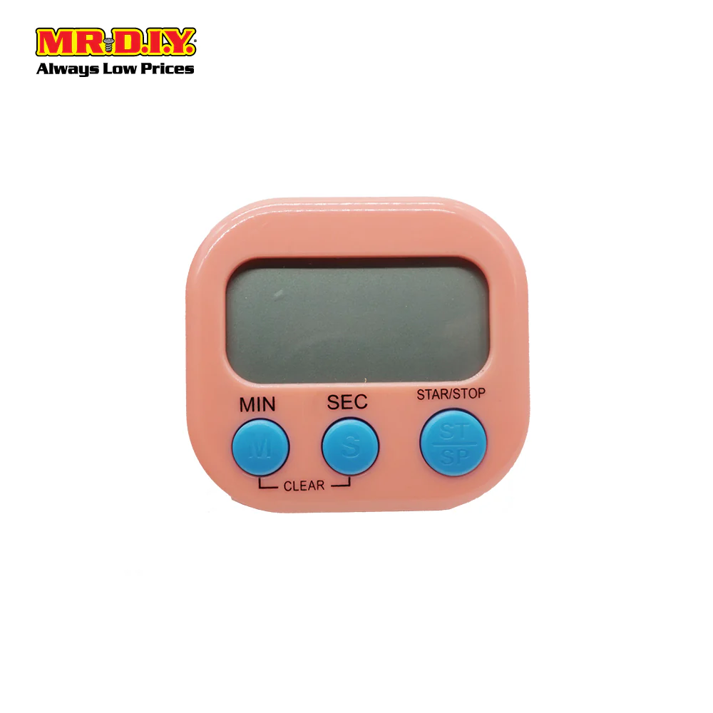 (MR.DIY) Magnetic Digital Kitchen Timer (7.5x6.8cm)