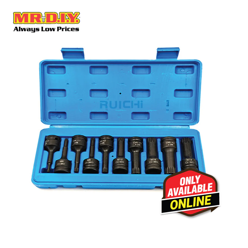 Torx Impact Socket Set (1/2 Inch)