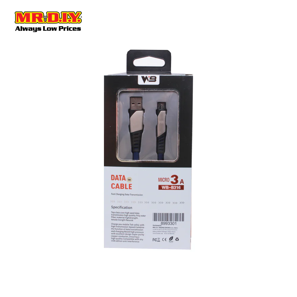 Usb Cable -V8 Wb-B316