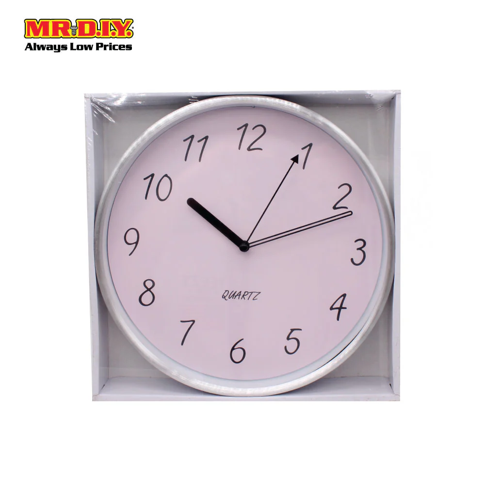 (MR.DIY) Stylish Round Wall Clock - Image 3
