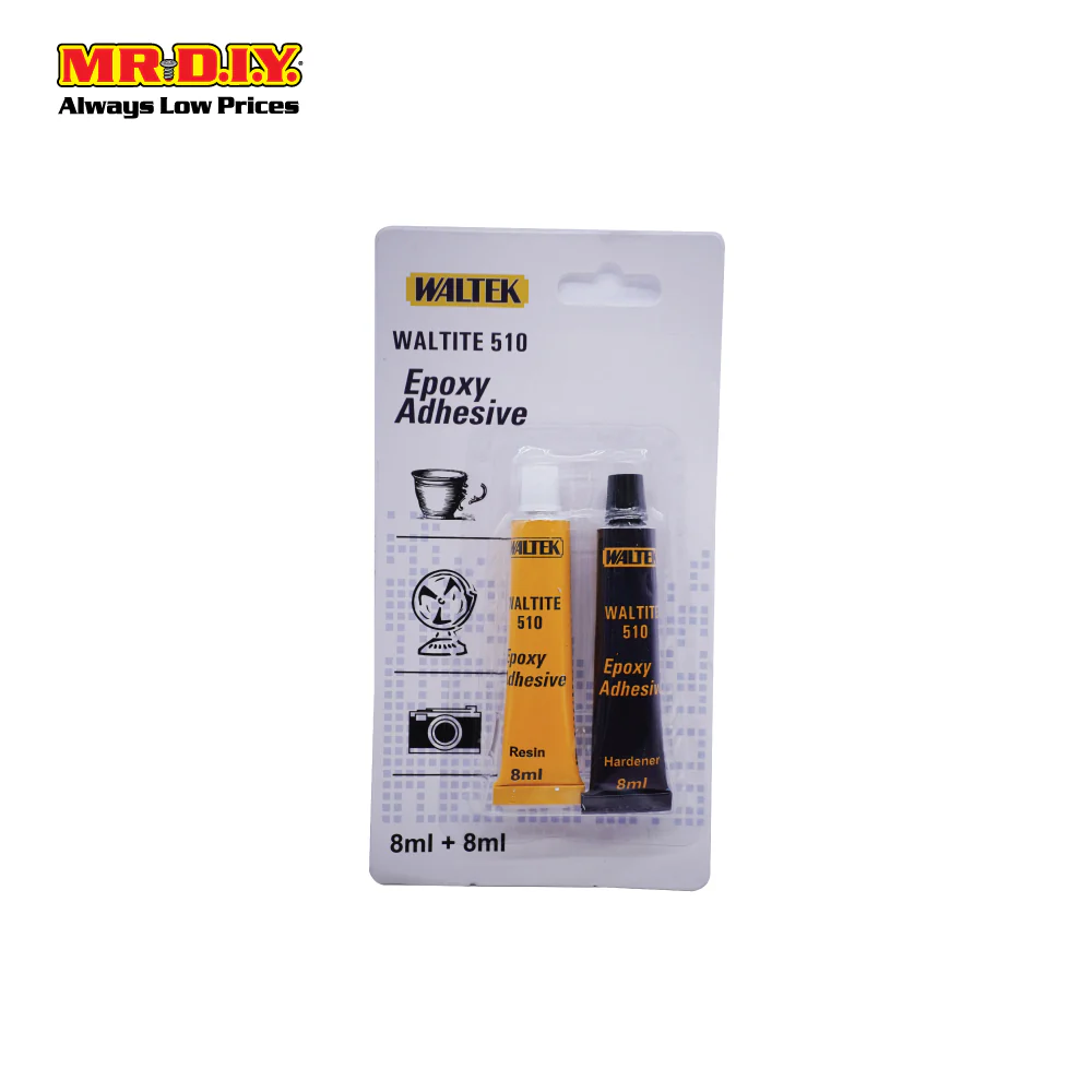 WALTEK Epoxy Adhesive Glue With Resin and Hardener W510 (8ml+8ml)
