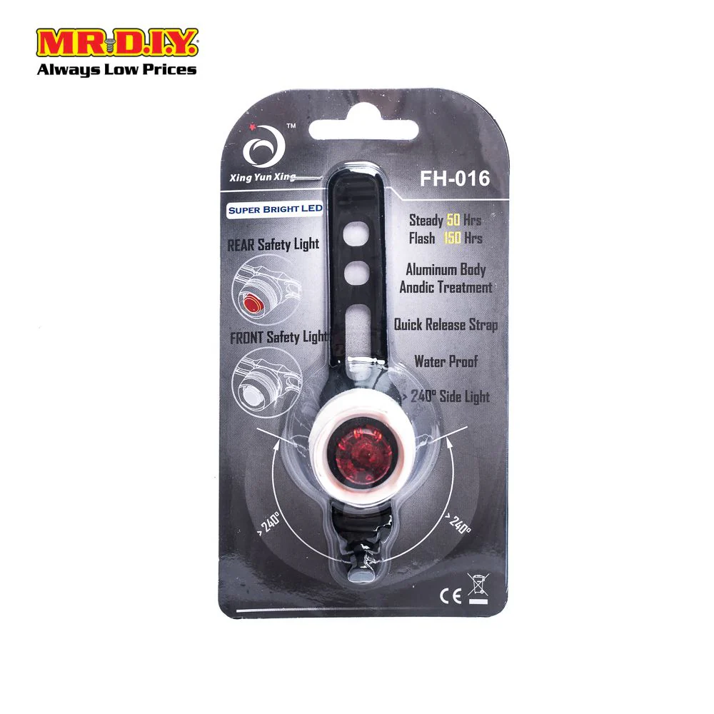 XING YUN XING LED Waterproof Aluminium 240 Degree Bicycle Safety Light
